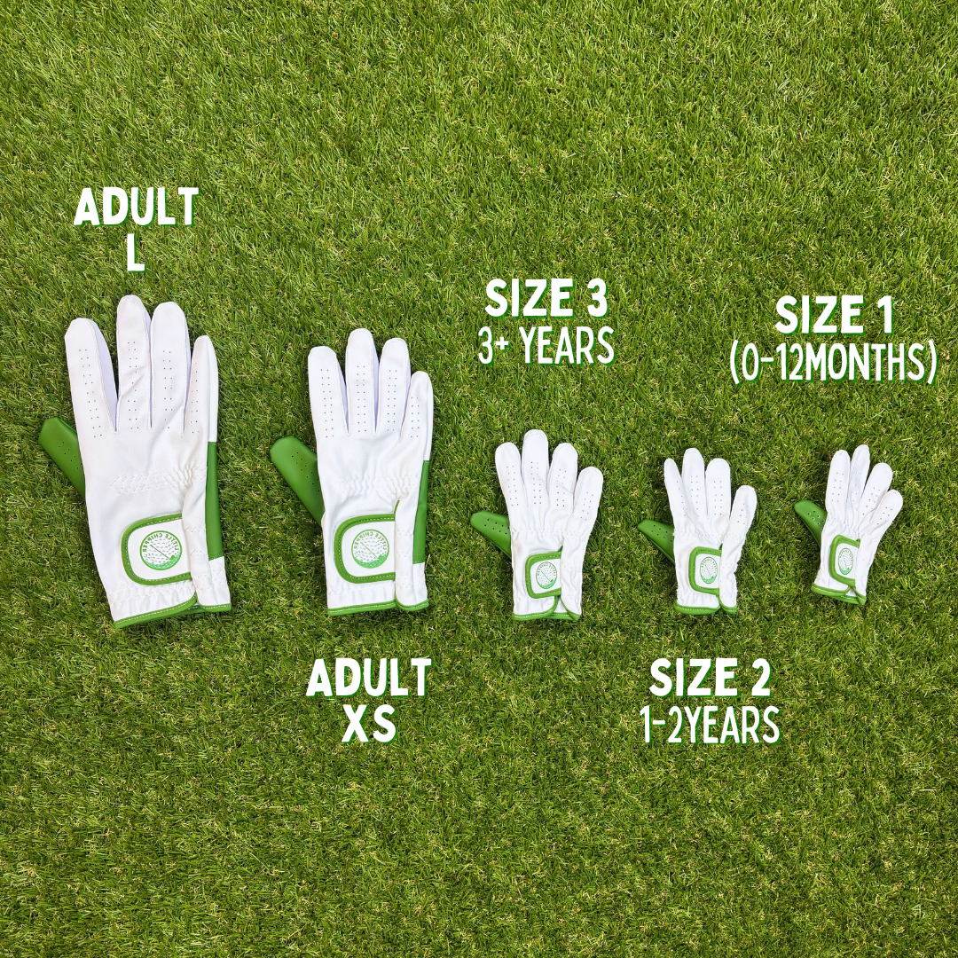 Kids Golf Glove in Chipper Green