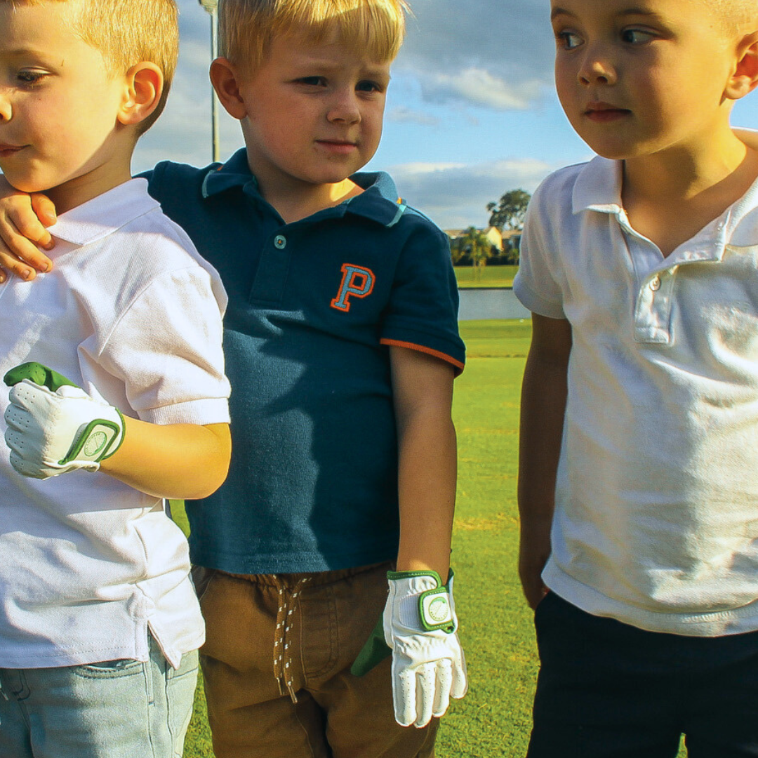 Kids Golf Glove in Chipper Green