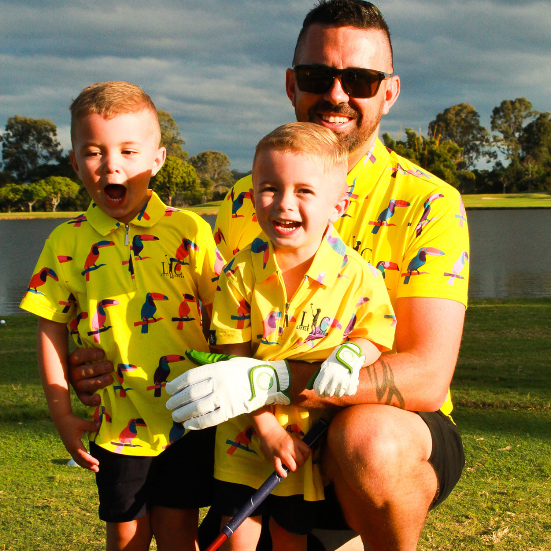 The Toucan Kids Golf Shirt