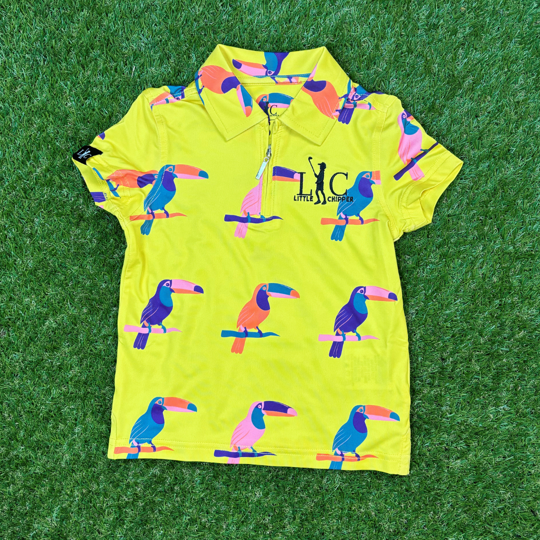 The Toucan Kids Golf Shirt