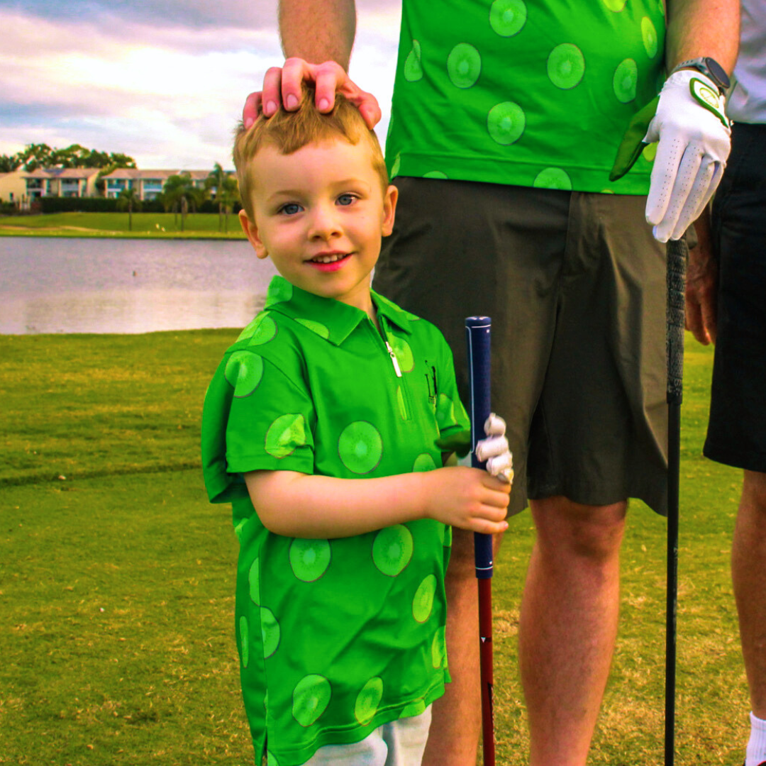 The Kiwi Kids Golf Shirt